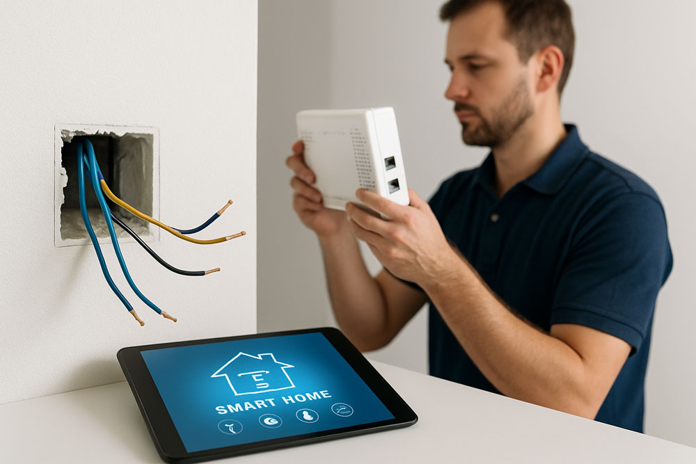 Why Smart Home Wiring Should Be Installed by Experts
