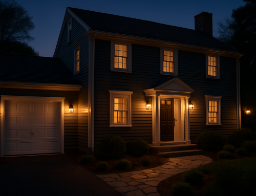 How Proper Outdoor Lighting Installation Improves Home Security in Massachusetts